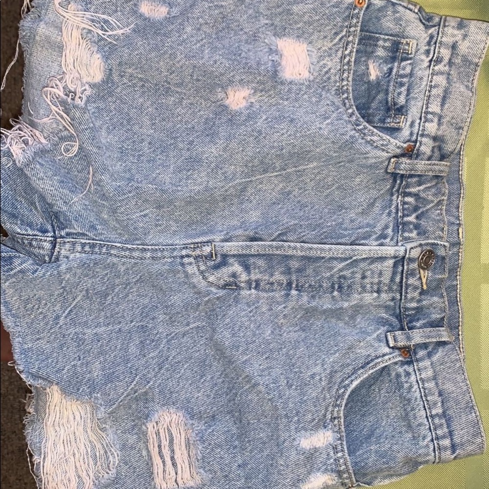 Pacsun extra high rise jean shorts size 27